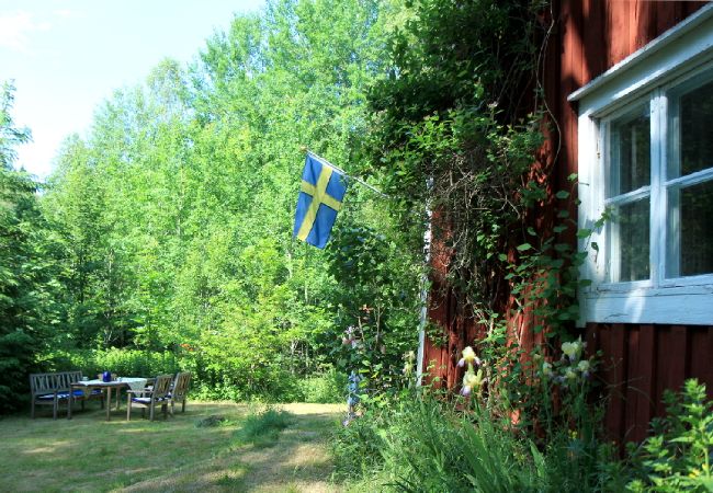 Ferienhaus in Kisa - Rustikales Sommerhaus in Südschweden in Alleinlage