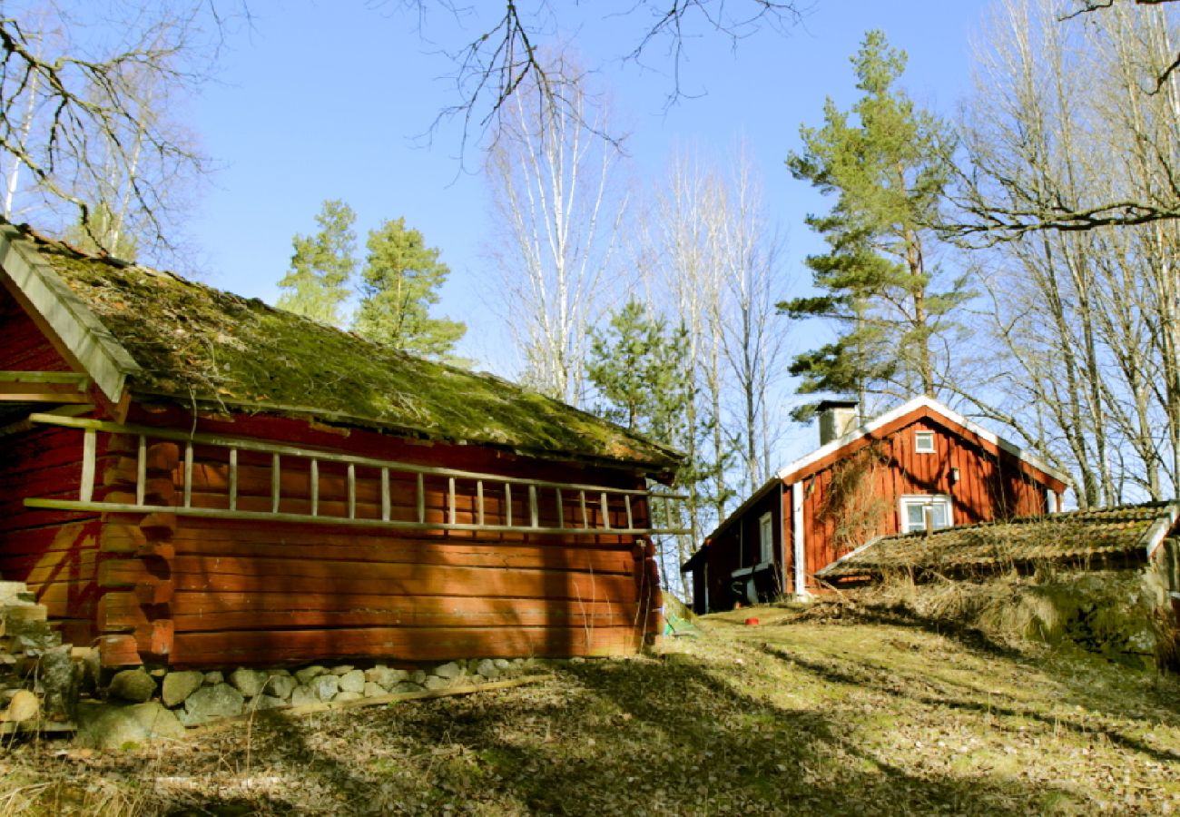 Ferienhaus in Kisa - Rustikales Sommerhaus in Südschweden in Alleinlage