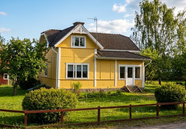 Ferienhaus in Virserum - Schönes Ferienhaus am Waldrand bei Viserum