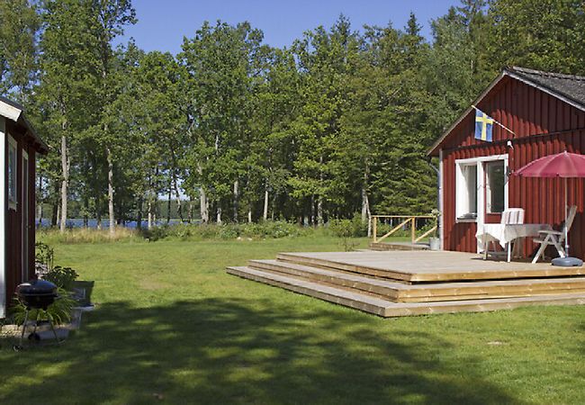 Ferienhaus in Annerstad - Ferienhaus direkt am See Kösen