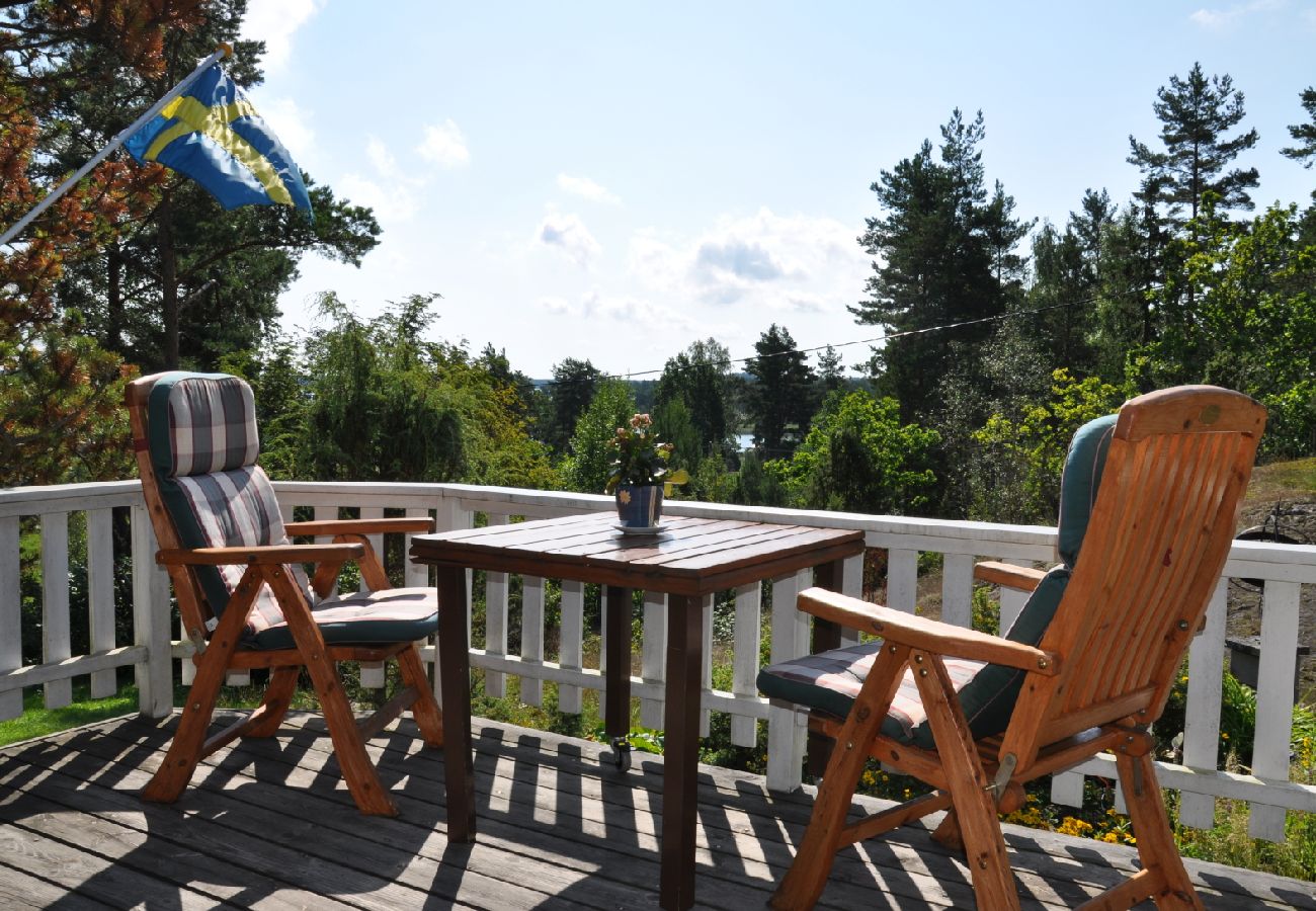 Ferienhaus in Valdemarsvik - Ferienhaus in den Schären an der Ostsee mit teilweise Meerblick