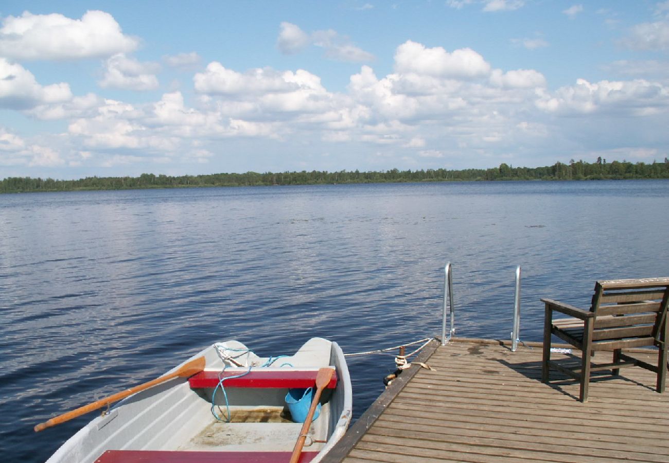 Ferienhaus in Väckelsång - Grosses Komfort-Ferienhaus mit privatem pool , Motorboot und Seeblick