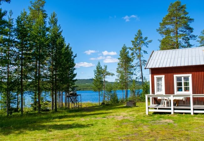 Ferienhaus in Arvidsjaur - Ferienhaus am See in Lappland