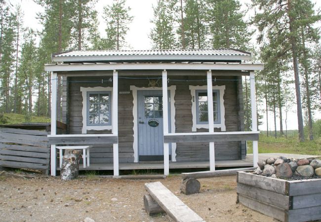 Ferienhaus in Arvidsjaur - Urlaub im Blaubeerwald am See mit Boot