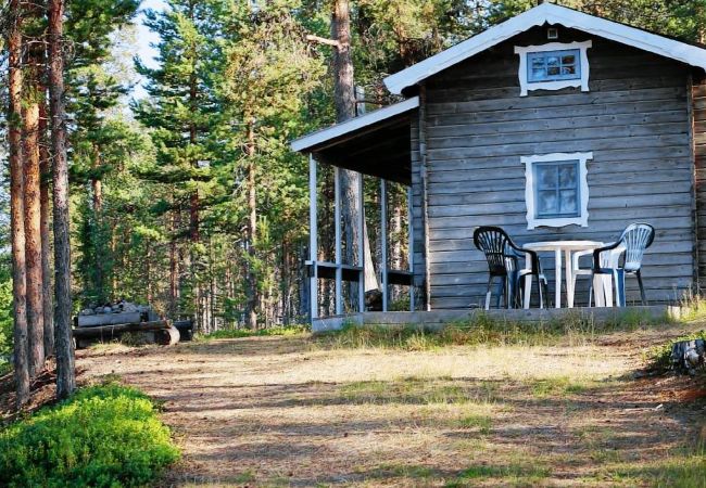 Ferienhaus in Arvidsjaur - Urlaub im Blaubeerwald am See mit Boot