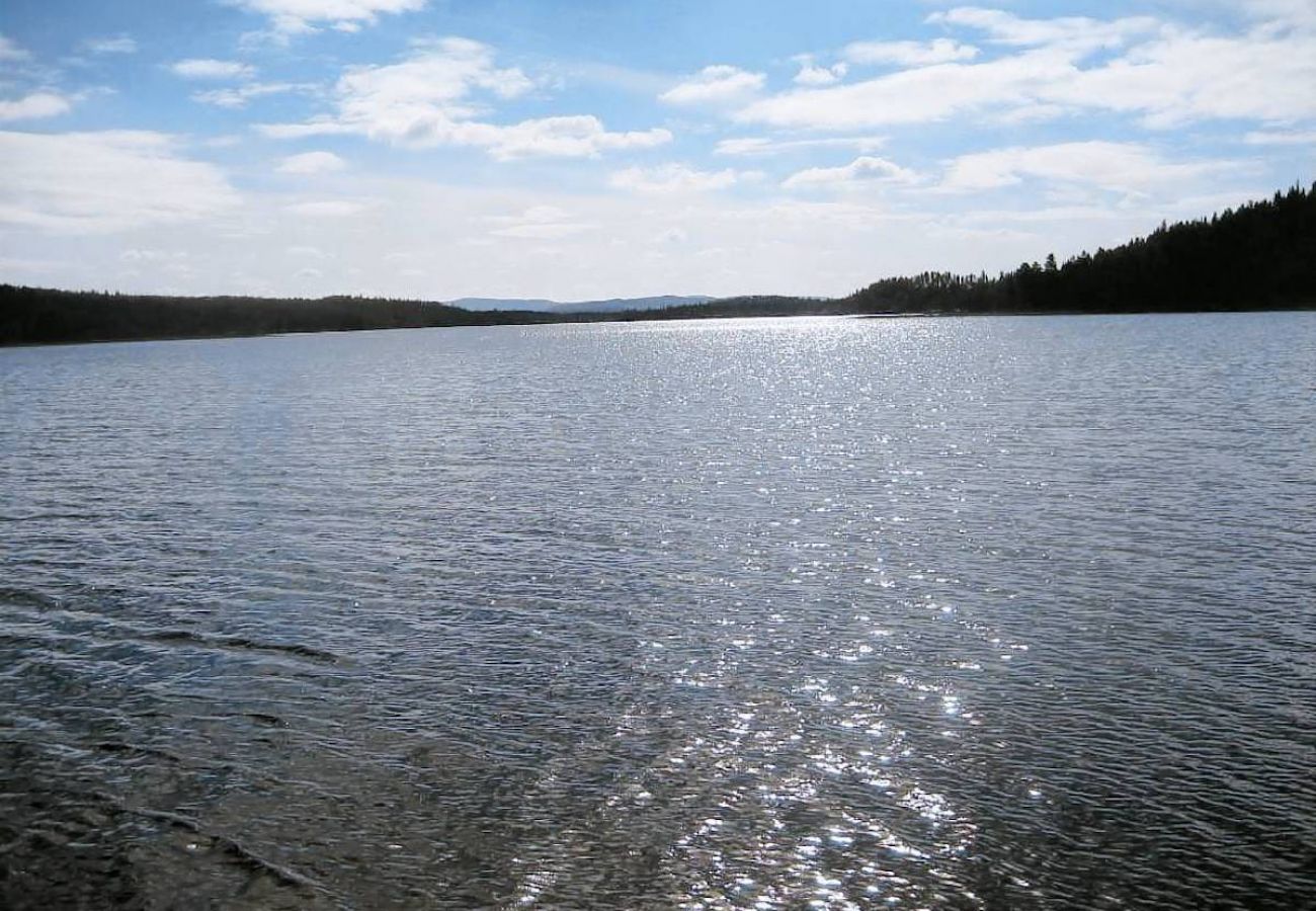 Ferienhaus in Arvidsjaur - Urlaub im Blaubeerwald am See mit Boot