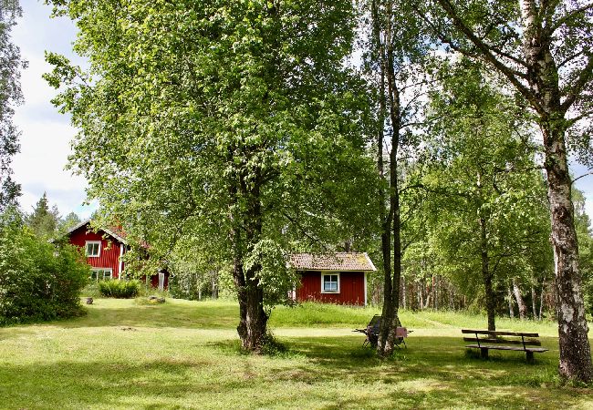 Ferienhaus in Sävsjöström - Urlaub in Alleinlage mitten im Wald mit Sauna und Kanu Ferienhaus in Sävsjöström - Urlaub in Alleinlage mitten im Wald mit Sauna und Kanu