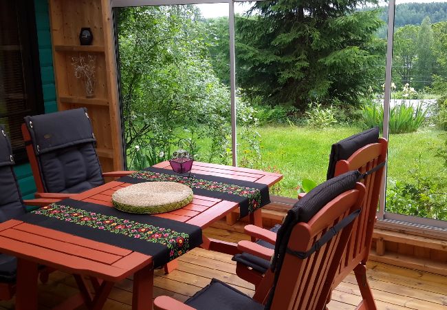 Ferienhaus in Flen - Ferienhaus im Herzen von Sörmland mit eigenem Boot, Sauna und Spa