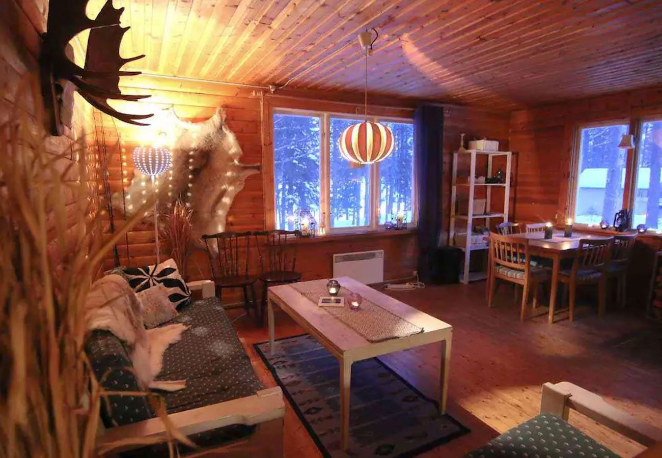 Ferienhaus in Kiruna - Inselurlaub in der Wildnis von Nordschweden