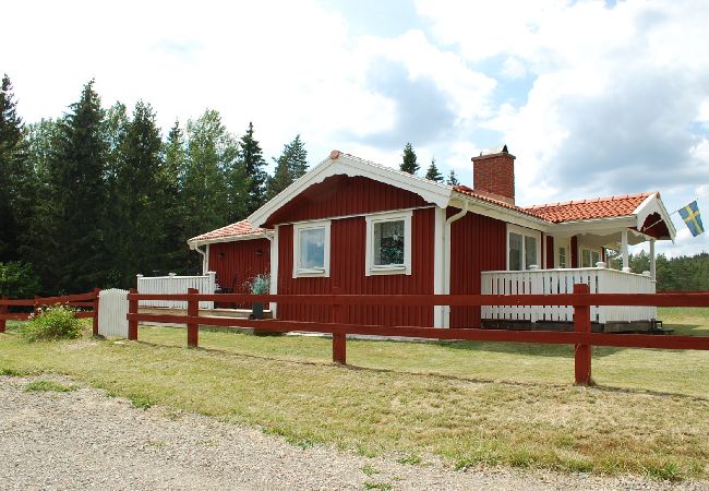 Ferienhaus in Ydre - Urlaub in einsamer Lage in Südschweden