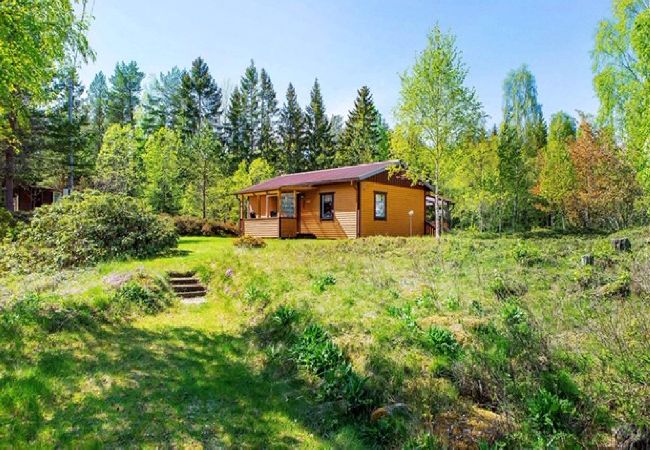 Ferienhaus in Kristinehamn - Ferienhaus mit Seeblick über den Kväggensee