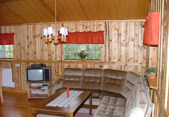 Ferienhaus in Horn - Gemütliche Blockhütte in Seenähe in wunderbarer Natur