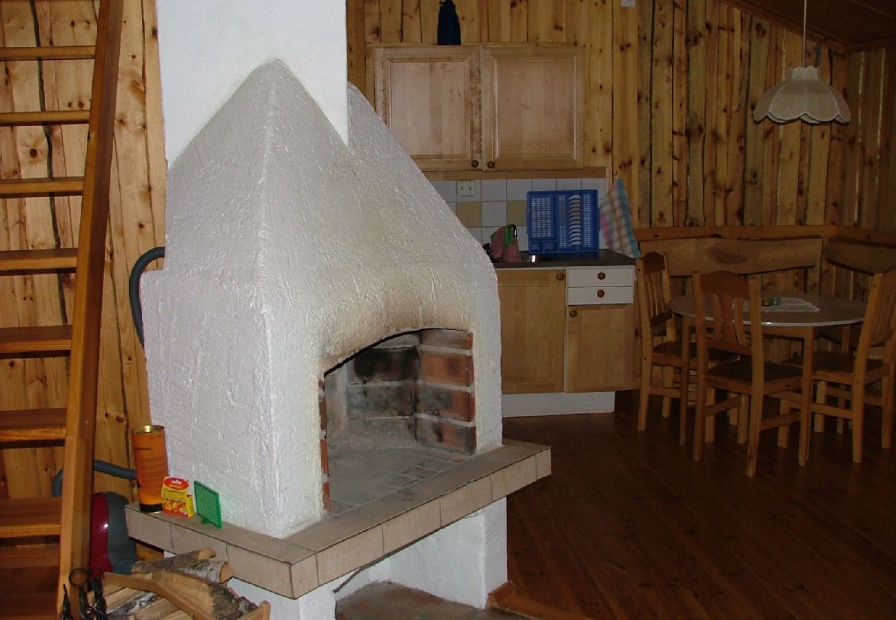 Ferienhaus in Horn - Gemütliche Blockhütte in Seenähe in wunderbarer Natur