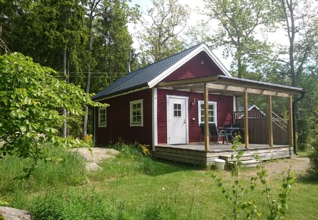 Ferienhaus in Hallaryd - Ferienhausidylle direkt am See