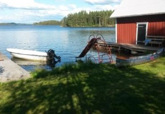 Ferienhaus in Ydre - Ferienhaus mit eigener Badestelle