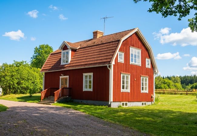Ferienhaus in Ydre - Ferienhaus mit eigener Badestelle
