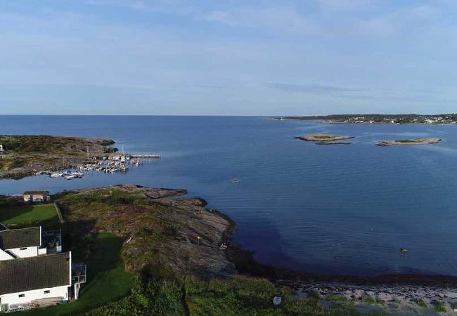 Ferienhaus in Åsa - Großes Ferienhaus 400 Meter vom Meer