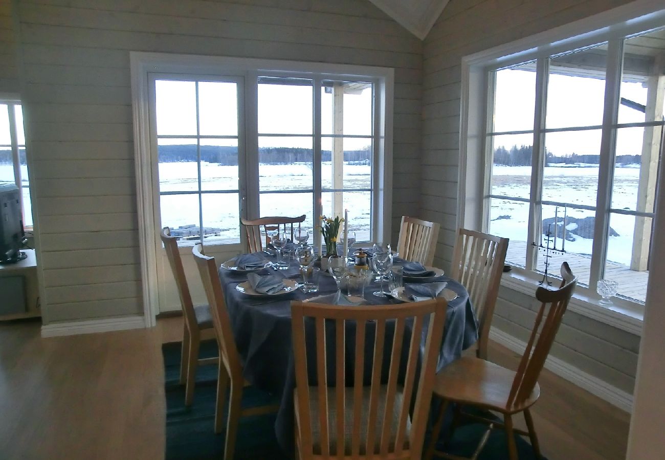 Ferienhaus in Storå - Block-Ferienhaus mit am See mit hohem Standard