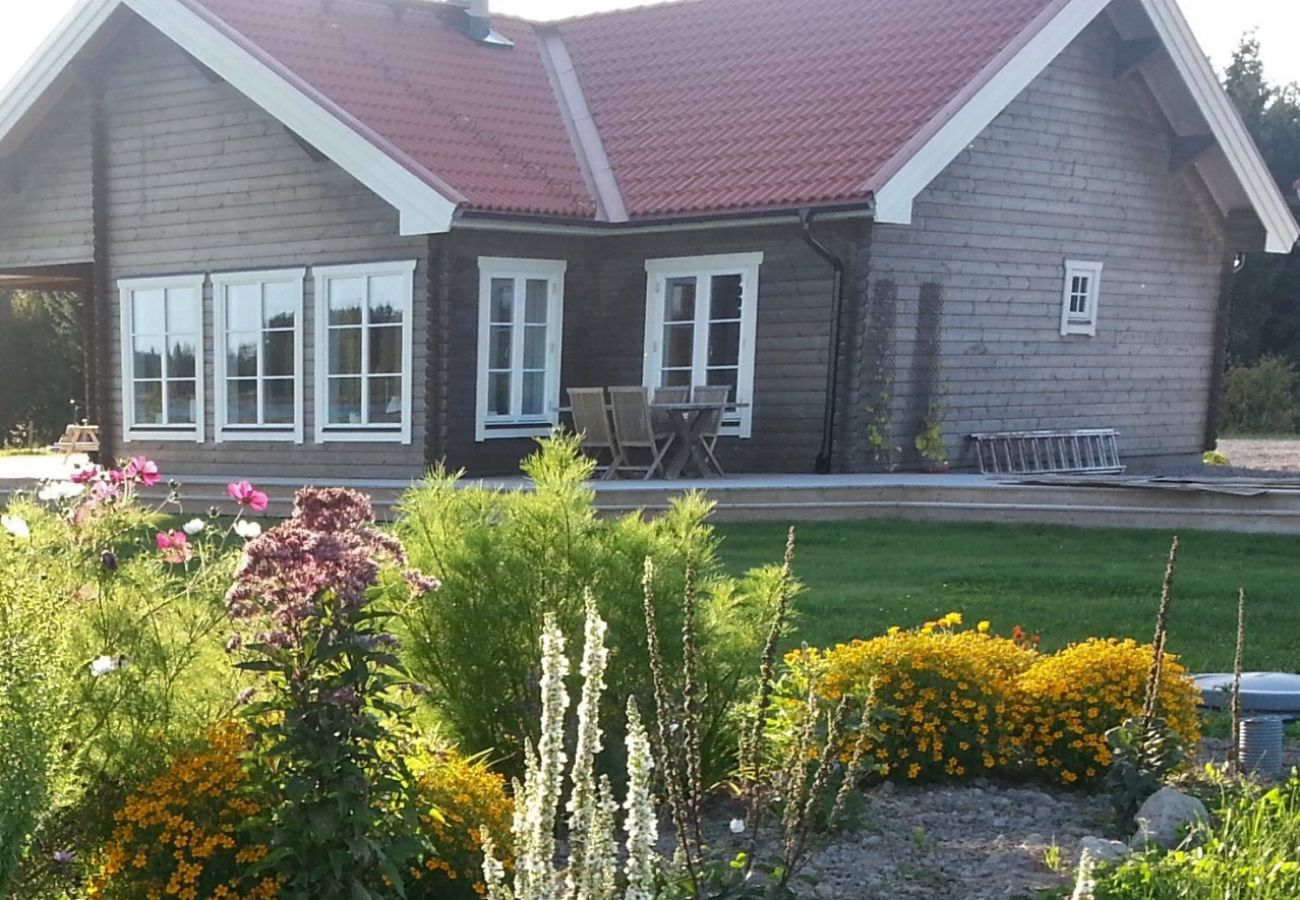 Ferienhaus in Storå - Block-Ferienhaus mit am See mit hohem Standard