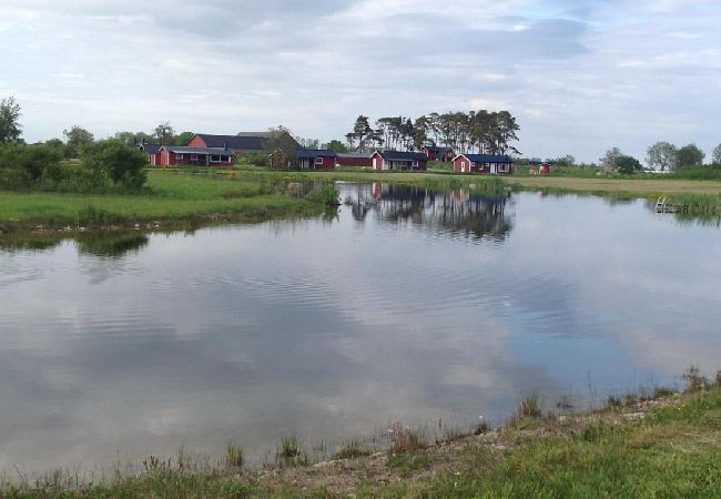 Ferienhaus in Köpingsvik - Auf der Insel Öland an einem Privatsee