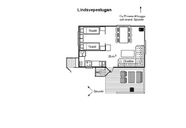 Ferienhaus in Vikbolandet - Angler-Ferienhaus 50 Meter vom Wasser  Ferienhaus in Vikbolandet - Angler-Ferienhaus 50 Meter vom Wasser