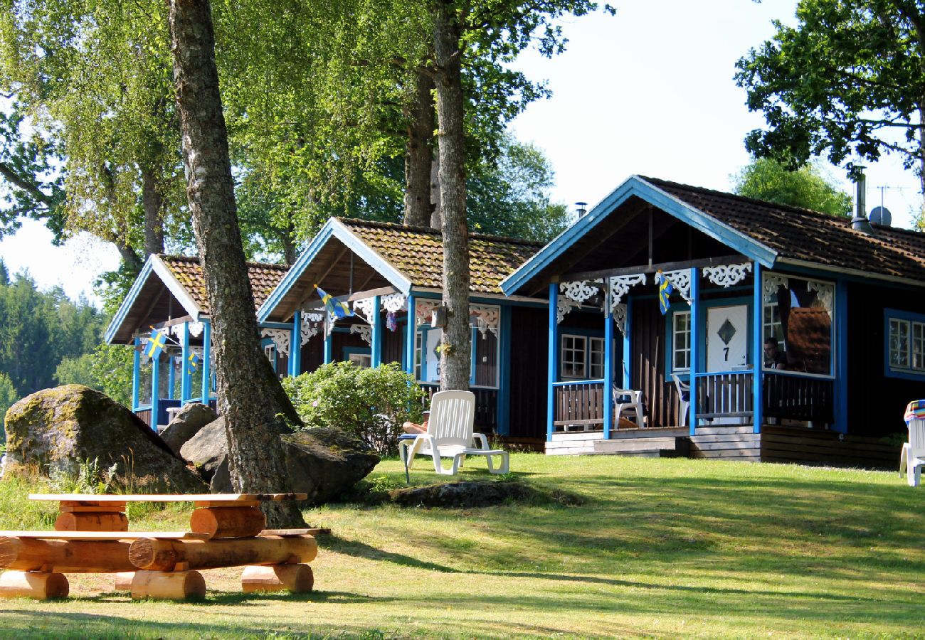 Ferienhaus in Ulricehamn - Seebungalow am Åsundensee zum Angeln, Baden oder einfach nur Relaxen