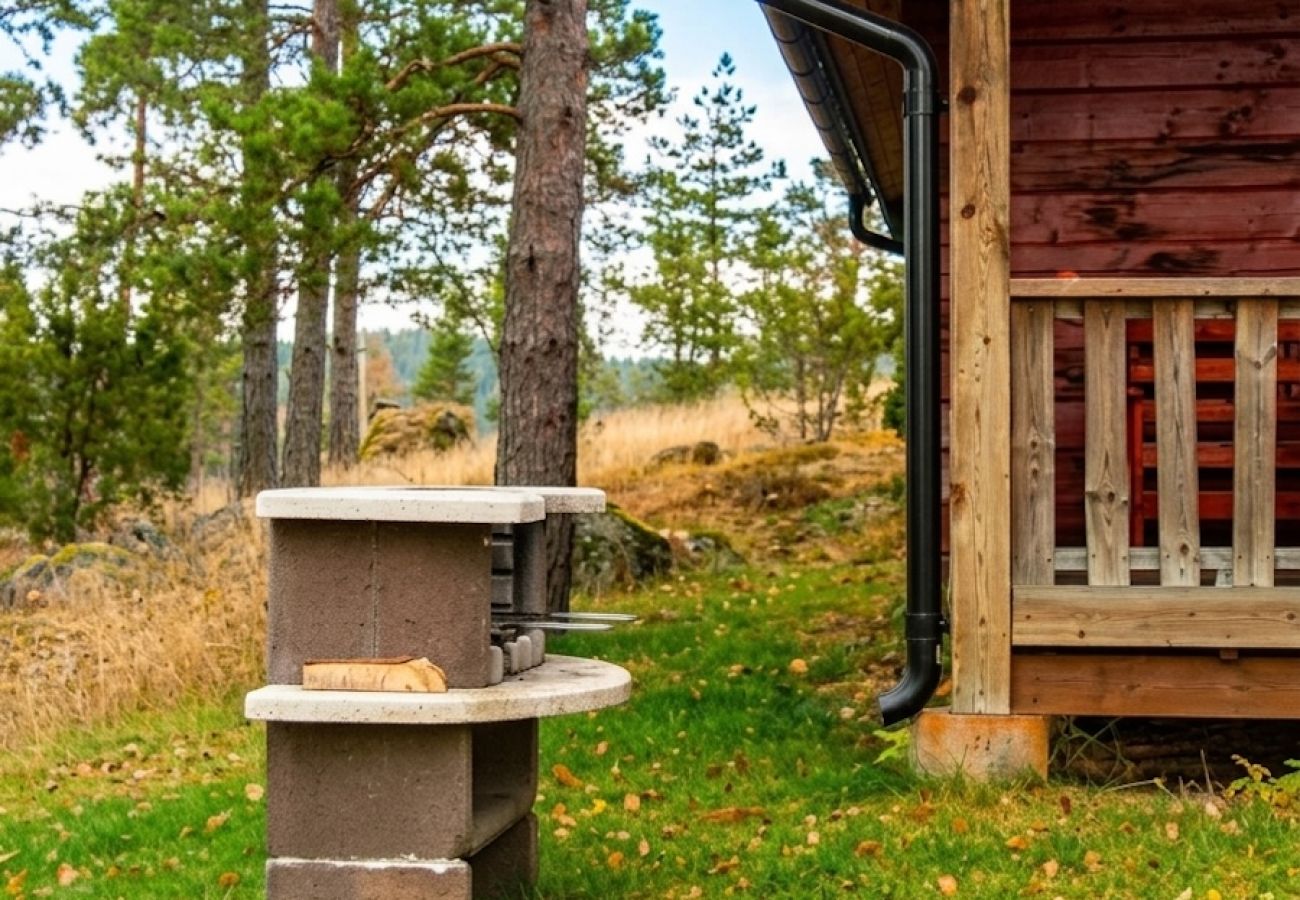 Ferienhaus in Horn - Kleines Feriendorf in Seenähe 40km von Astrid Lindgrens Welt