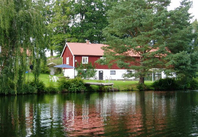 Ferienhaus in Broby - Am Ufer des Flusses Helgeån