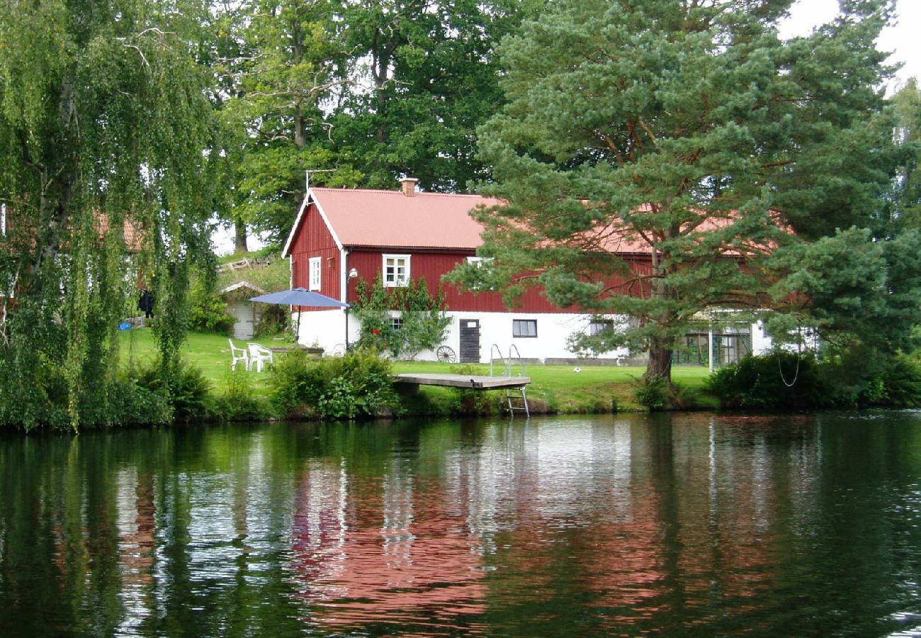 Ferienhaus in Broby - Am Ufer des Flusses Helgeån