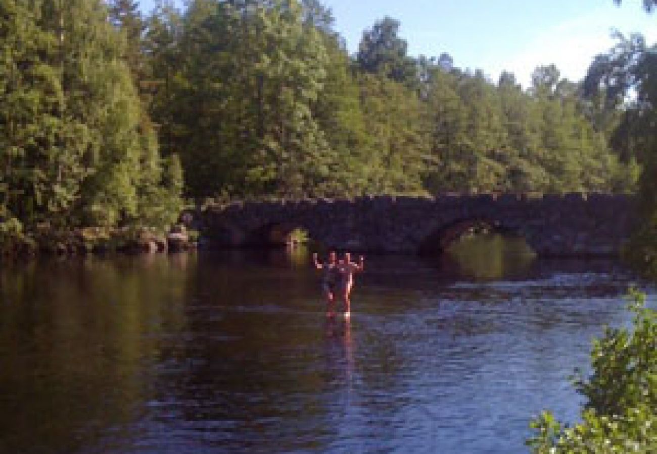 Ferienhaus in Broby - Am Ufer des Flusses Helgeån