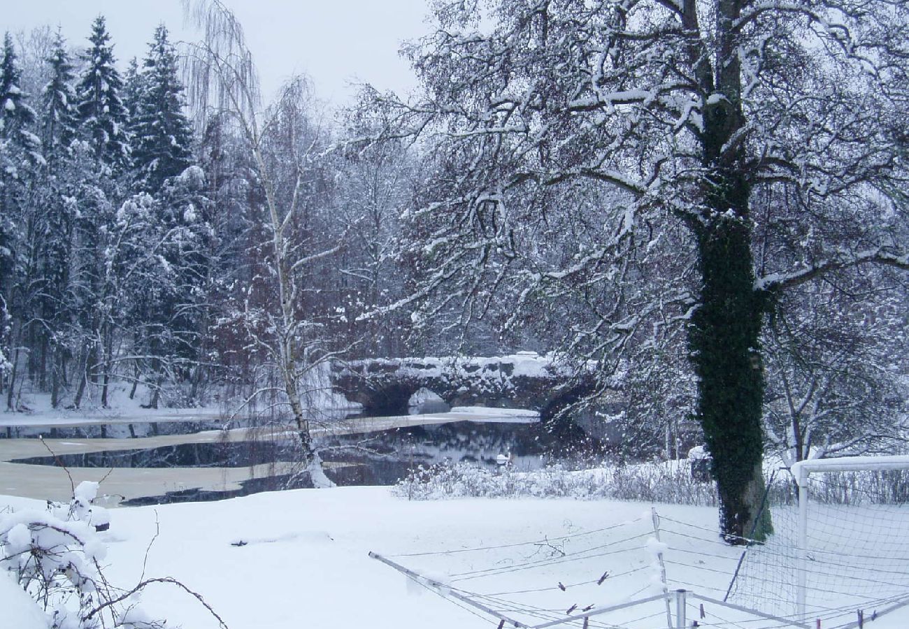 Ferienhaus in Broby - Am Ufer des Flusses Helgeån