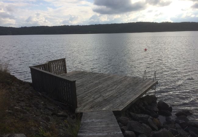 Ferienhaus in Gustavsfors - Urlaub am See Lelången mit Boot