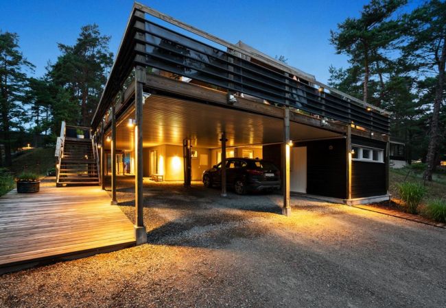 Ferienhaus in Åhus - Spa Villa direkt an der Ostsee in Åhus