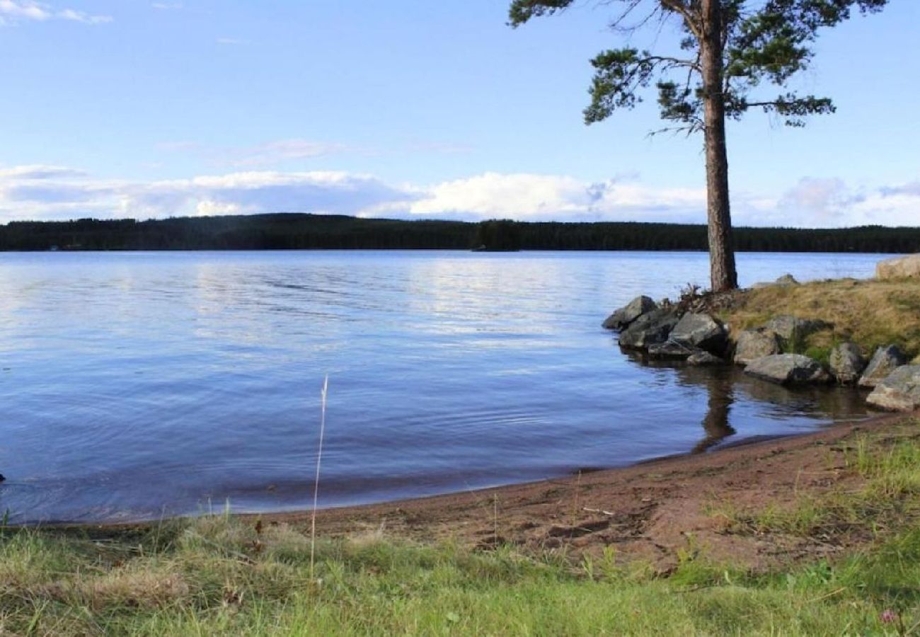 Ferienhaus in Svärdsjö - Modernes Ferienhaus direkt am wunderschönen Hinsensee