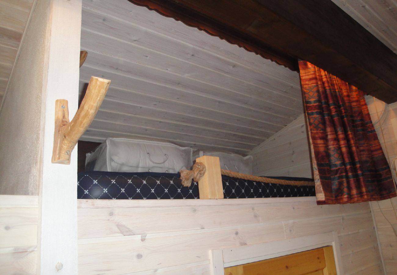 Ferienhaus in Karl Gustav - Wikinger-Ferienhaus mit Seeblick und hervorragenden Angelmöglichkeiten