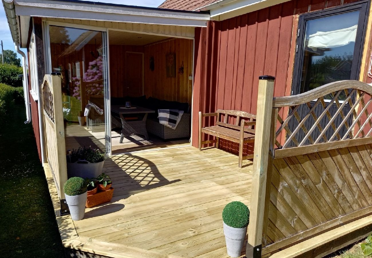 Ferienhaus in Anneberg - Rot-Weisses Ferienhaus im Småländischen Hochland