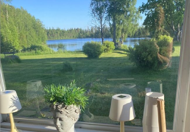 Ferienhaus in Stockaryd - Urlaubsparadies am See mit Boot und Sauna