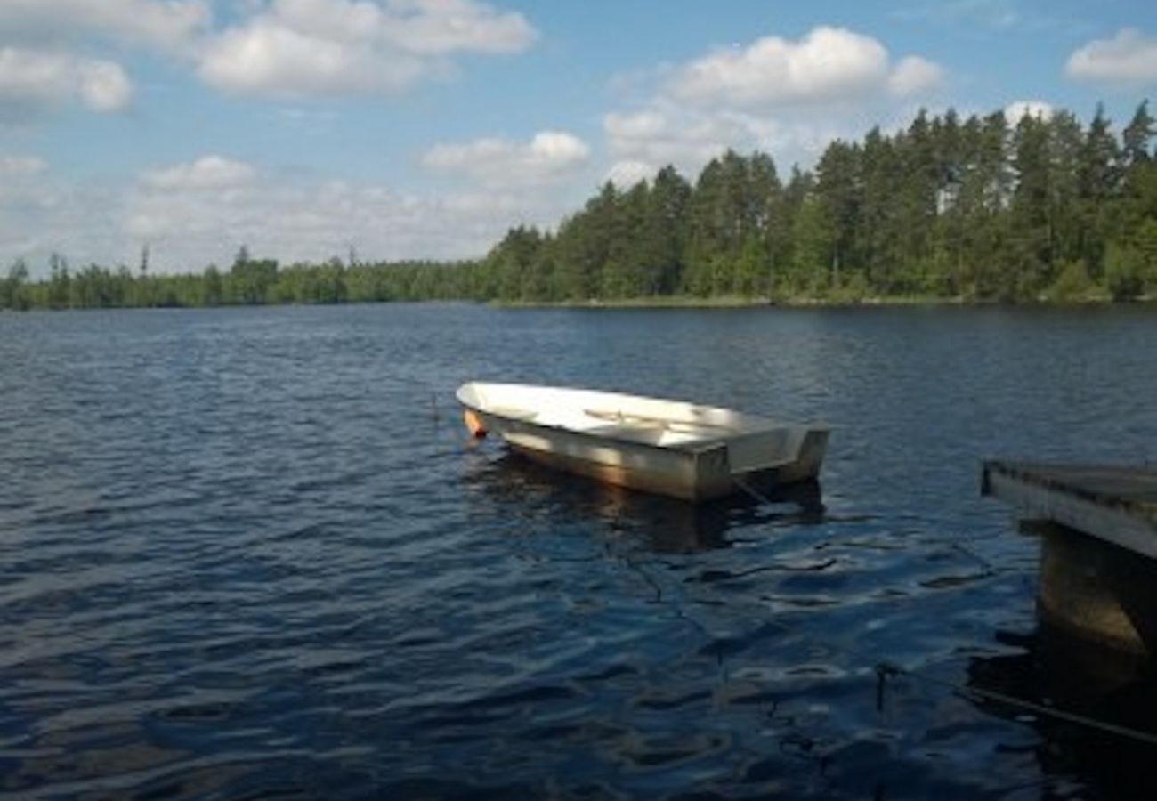 Ferienhaus in Hallaryd - Urlaub am See mit Wifi und eigenem Boot