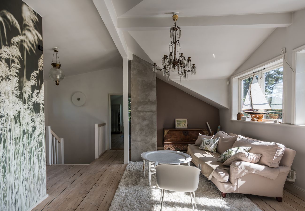 Ferienhaus in Värmdö - Komfort-Ferienhaus mit Meerblick bei Stockholm