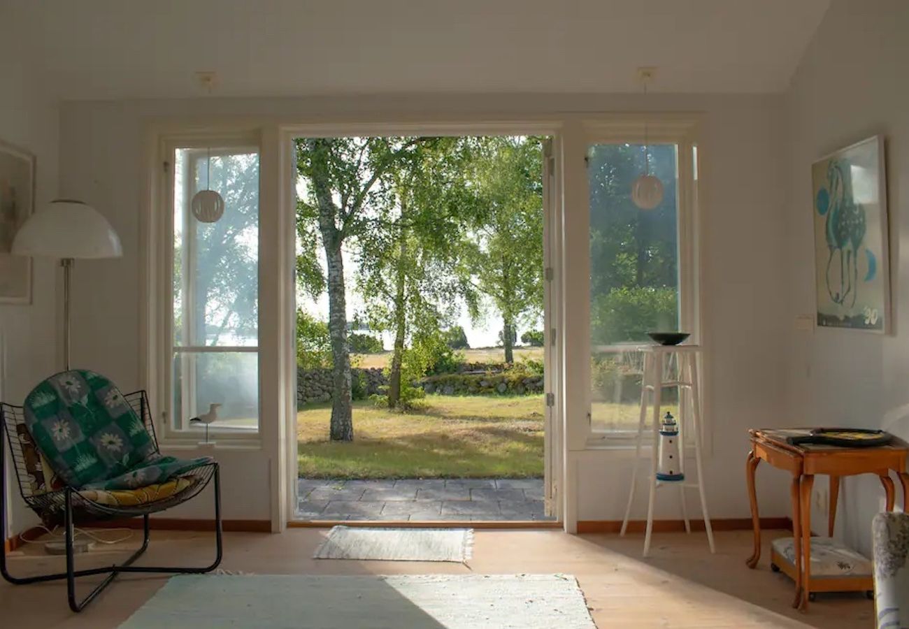 Ferienhaus in Bergkvara - Ferienhaus mit Meerblick in den Schären