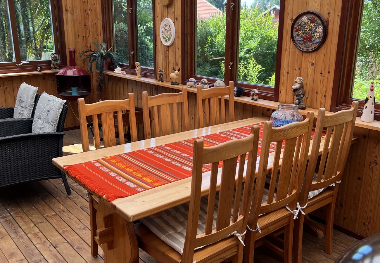 Ferienhaus in Norrhult - Schönes Ferienhaus im Småländischen Glasreich mit eigenem Boot