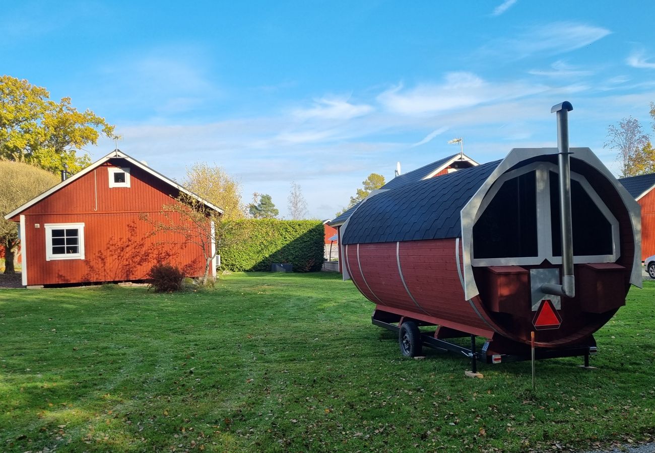 Ferienhaus in Väckelsång - Ferienhaus-Traum am See mit Pool, Internet, Sauna, Kamin und Boot mit Motor