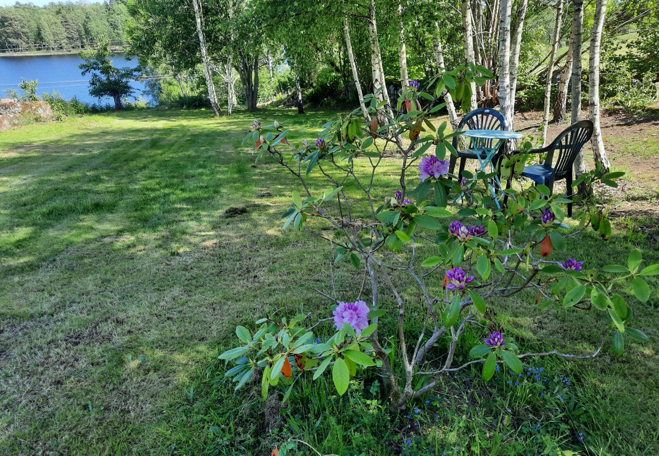 Ferienhaus in Holmsjö - Ferienhaus mit Panoramablick über den See und eigenem Boot