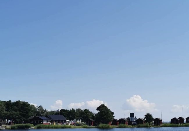 Ferienhaus in Bergkvara - Ferienhäusschen auf einer Anhöhe mit Meerblick  Ferienhaus in Bergkvara - Ferienhäusschen auf einer Anhöhe mit Meerblick