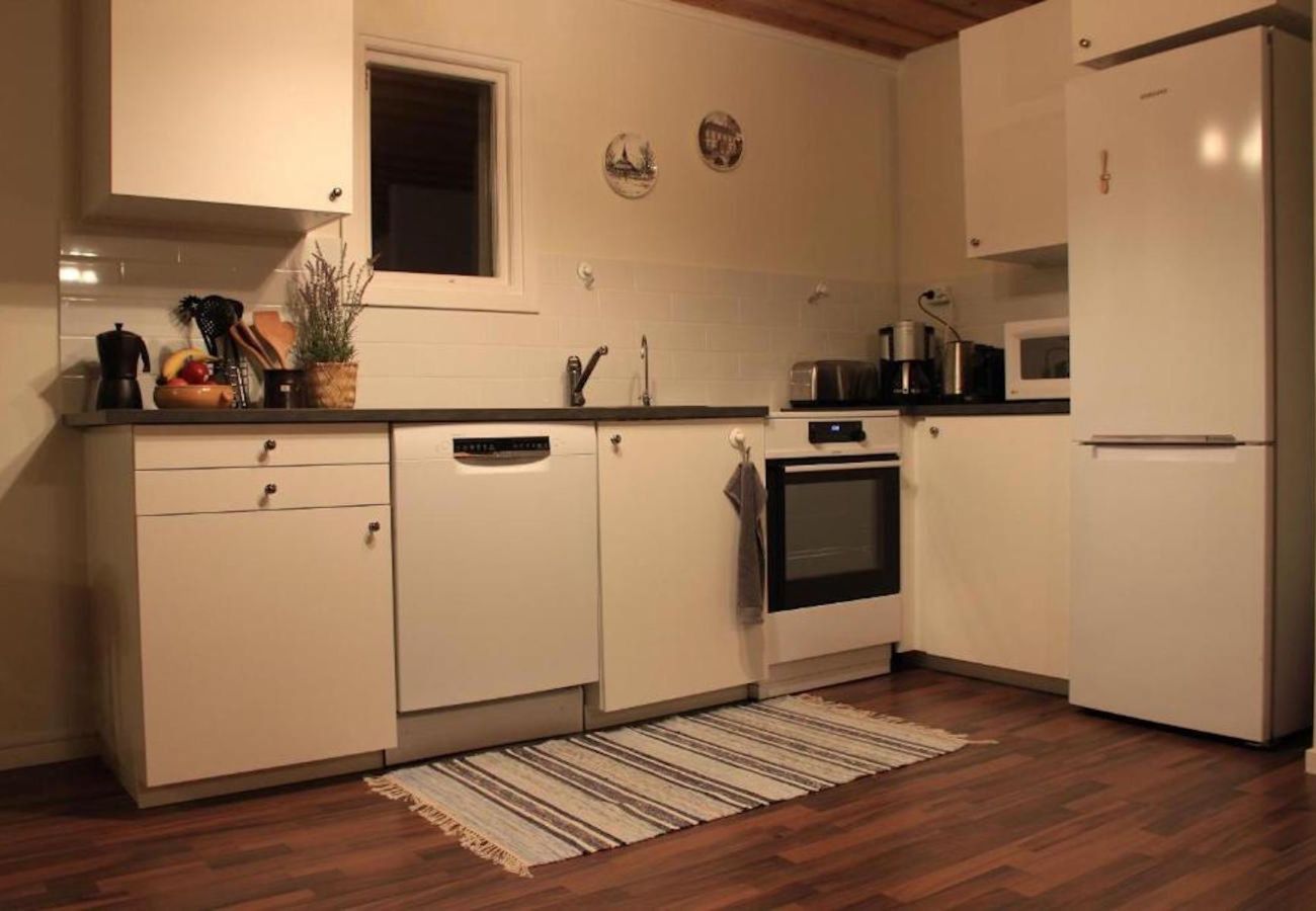 Ferienhaus in Svärdsjö - Rotes Ferienhaus mit Panoramablick über den See 