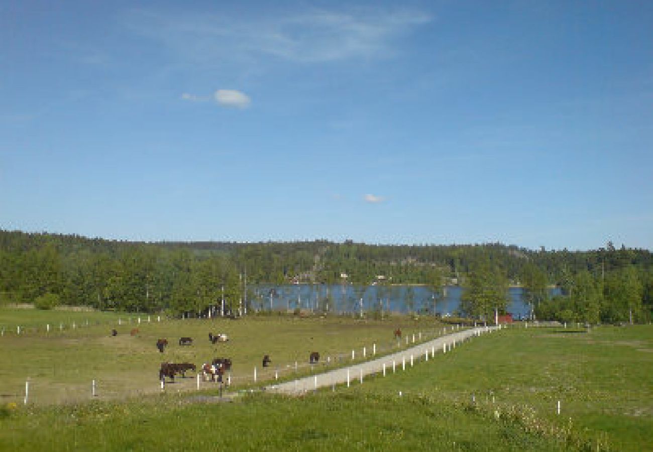 House in Mölnbo - Cozy holiday home with lake view on a horse farm near Stockholm