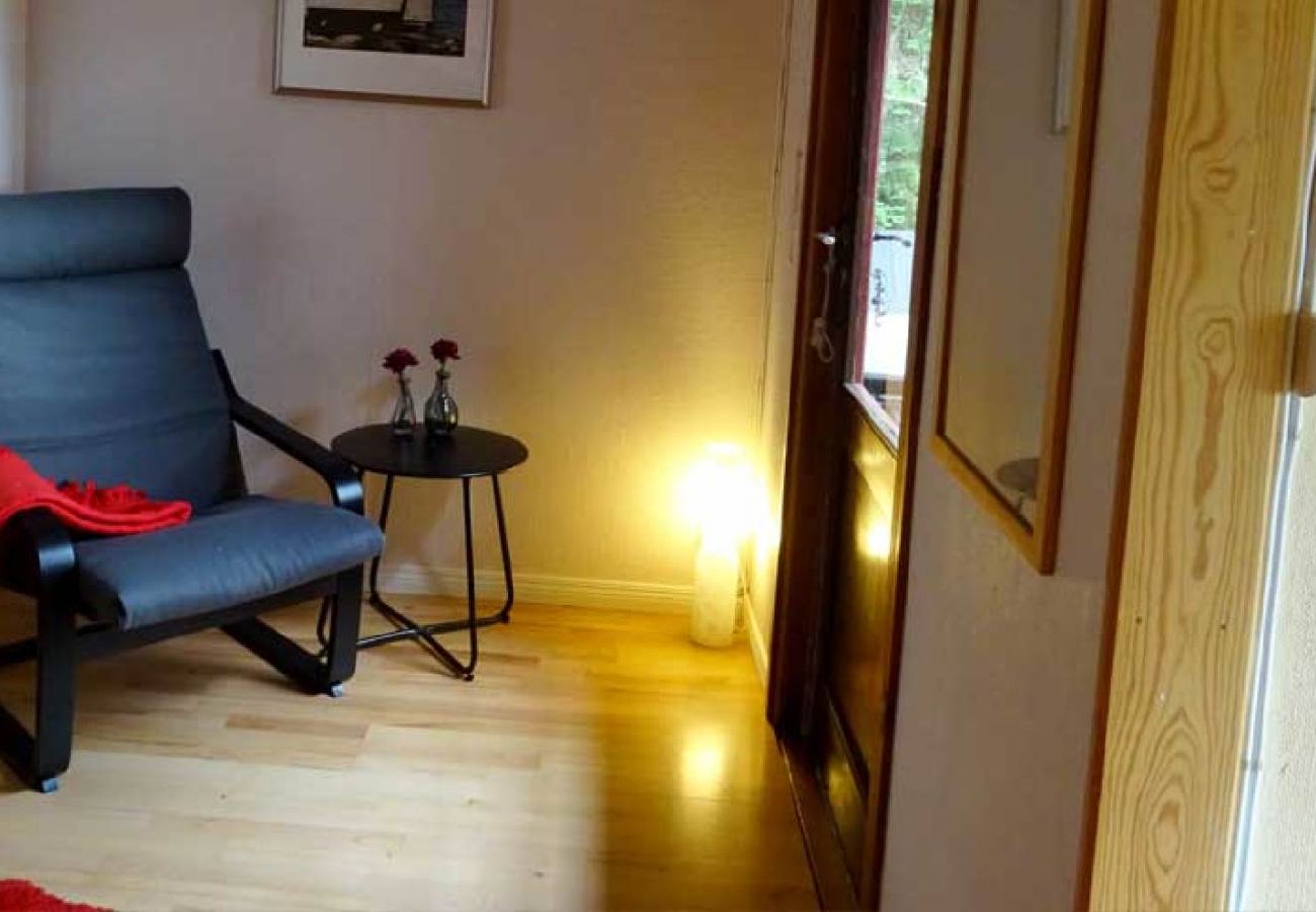 House in Hultsfred - Holiday home directly on the lake with private boat at the jetty, swimming raft and sauna