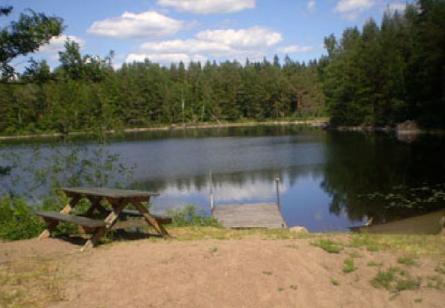 House in Oskarshamn - Småland holiday with its own bathing area and a rowing boat