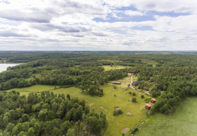 House in Valdemarsvik - Modern holiday home with boat and WiFi in the countryside