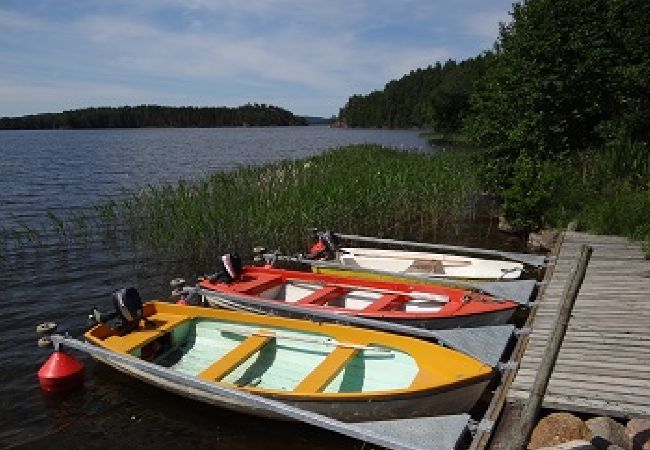 House in Horn - Log cabin close to nature with a fantastic lake view